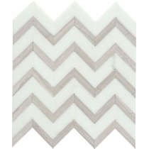 BIZOU - 12X13, WHITE/CREAM, POLISHED